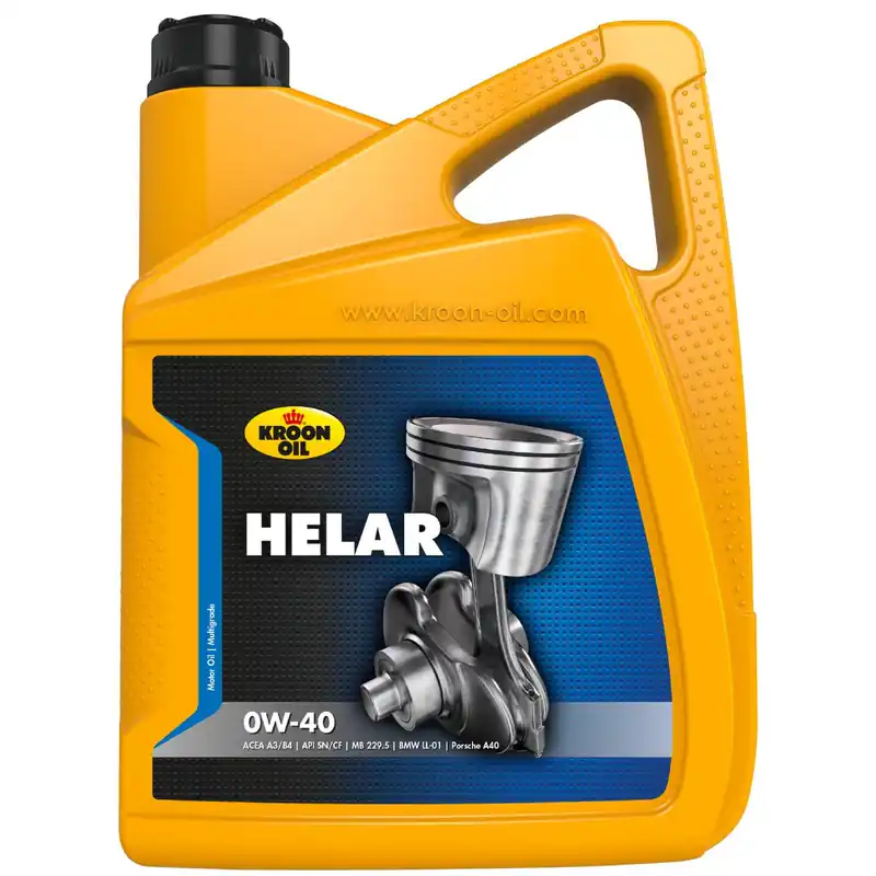 Direct Beschikbaar Kroon Oil Helar 0w40 motorolie 5 liter